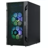 Korpusas Silverstone FARA H1M PRO Micro Tower juodas