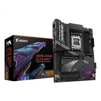 GIGABYTE X870 AORUS ELITE WIFI7 pagrindinė plokštė – palaiko AMD Ryzen 9000 procesorius