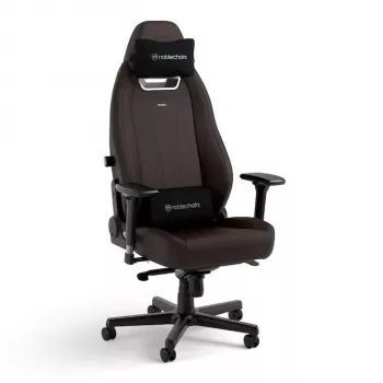 Žaidimų kėdė noblechairs LEGEND – paminkštinta sėdynė, ruda, 520 mm plotis, 132–142 cm aukštis, 150 kg maks.
