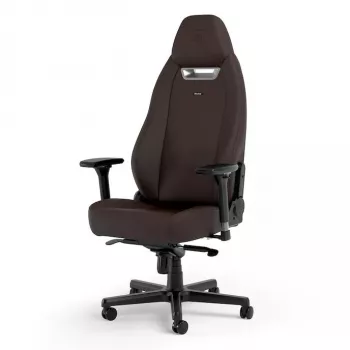 Žaidimų kėdė noblechairs LEGEND – paminkštinta sėdynė, ruda, 520 mm plotis, 132–142 cm aukštis, 150 kg maks.