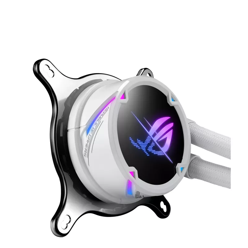 ASUS ROG STRIX LC II 240 ARGB White Edition procesoriaus vandens aušintuvas