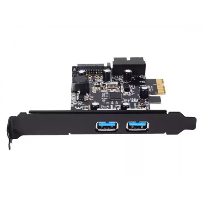 Vidinė PCIe USB 3.2 Gen 1 plokštė SilverStone SST-EC04-E