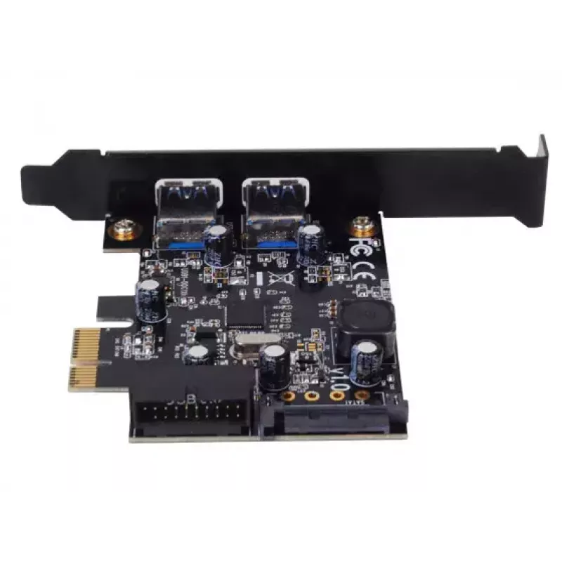 Vidinė PCIe USB 3.2 Gen 1 plokštė SilverStone SST-EC04-E