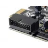 Vidinė PCIe USB 3.2 Gen 1 plokštė SilverStone SST-EC04-E