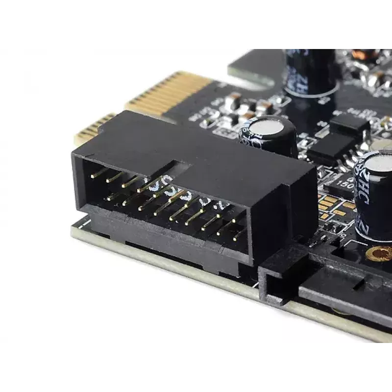 Vidinė PCIe USB 3.2 Gen 1 plokštė SilverStone SST-EC04-E