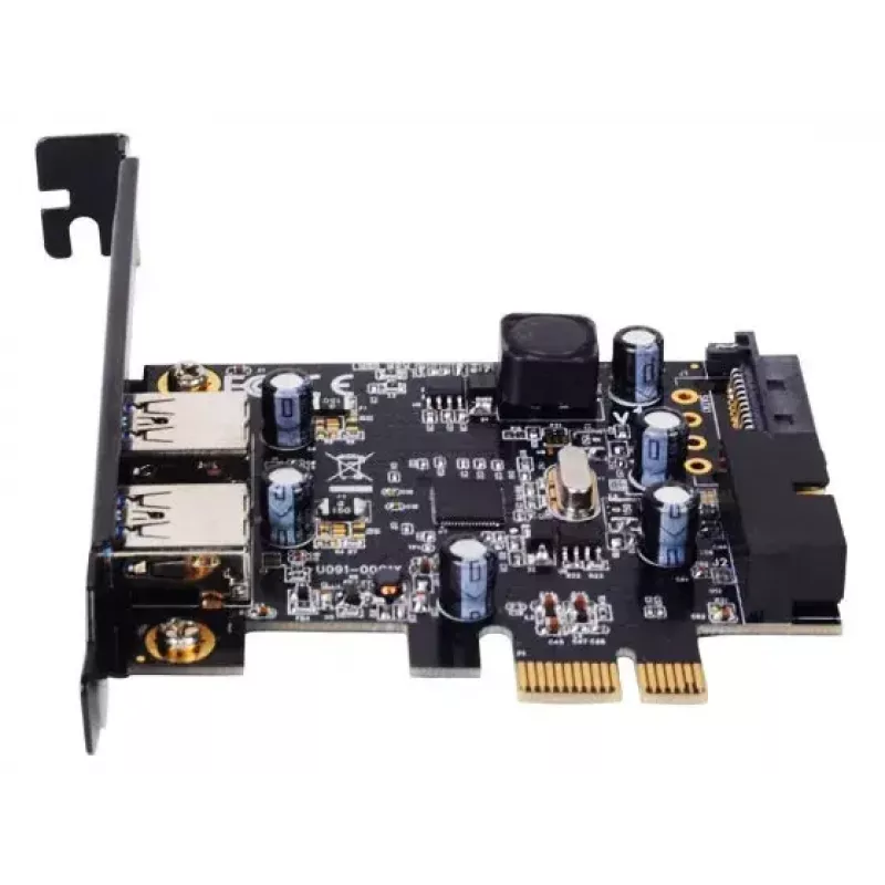 Vidinė PCIe USB 3.2 Gen 1 plokštė SilverStone SST-EC04-E