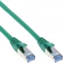 InLine Patch kabelis S/FTP PiMF Cat.6A halogen-free 500MHz žalias 3m
