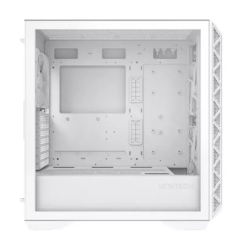 PC korpusas Montech AIR 903 BASE Midi Tower Baltas