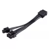Adapterinis kabelis Akasa AK-CBPW22-15 — 8 kontaktų EPS į 4 kontaktų ATX, 15 cm