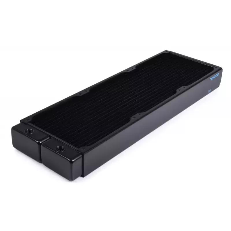Radiatorius Alphacool 14442 iš žalvario, vario ir nerūdijančio plieno, juodas, 144 mm