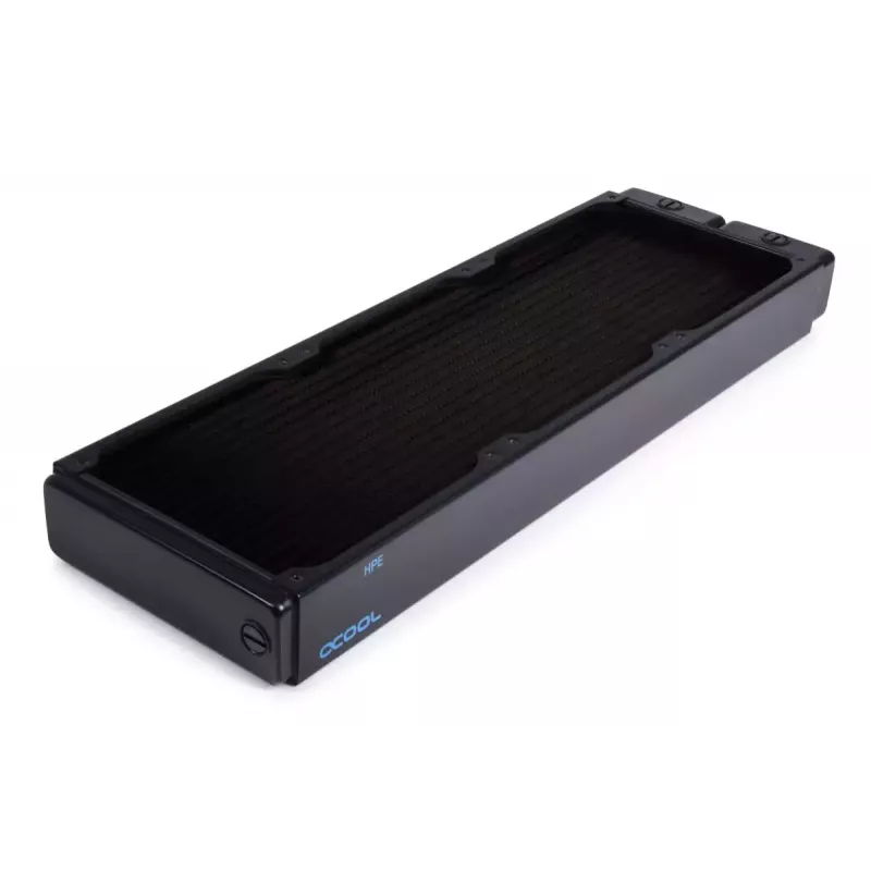 Radiatorius Alphacool 14442 iš žalvario, vario ir nerūdijančio plieno, juodas, 144 mm