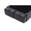 Radiatorius Alphacool 14442 iš žalvario, vario ir nerūdijančio plieno, juodas, 144 mm