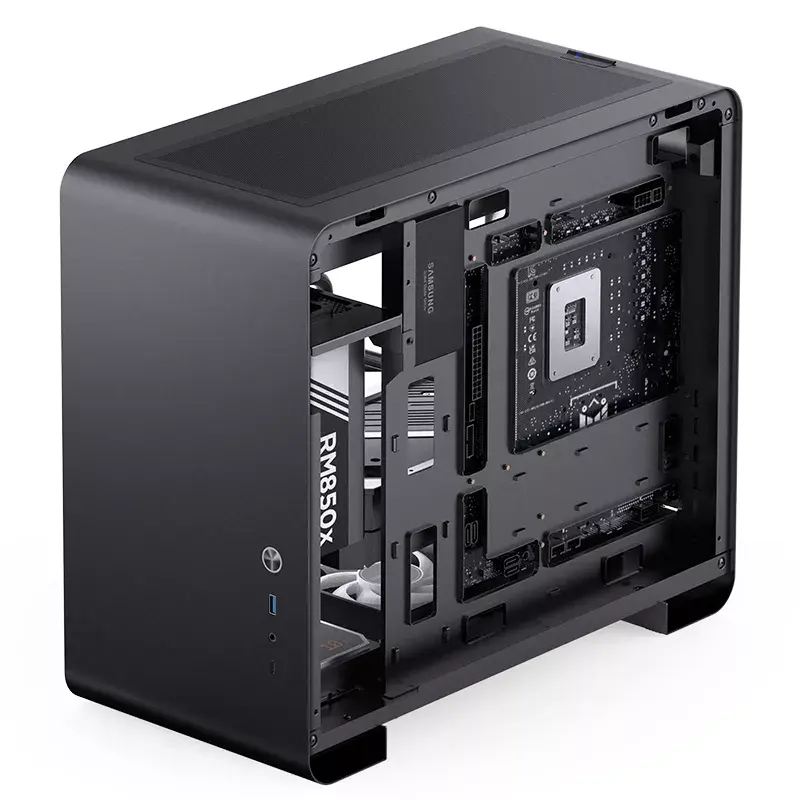 PC korpusas Jonsbo U4 Mini Mini Tower juodas