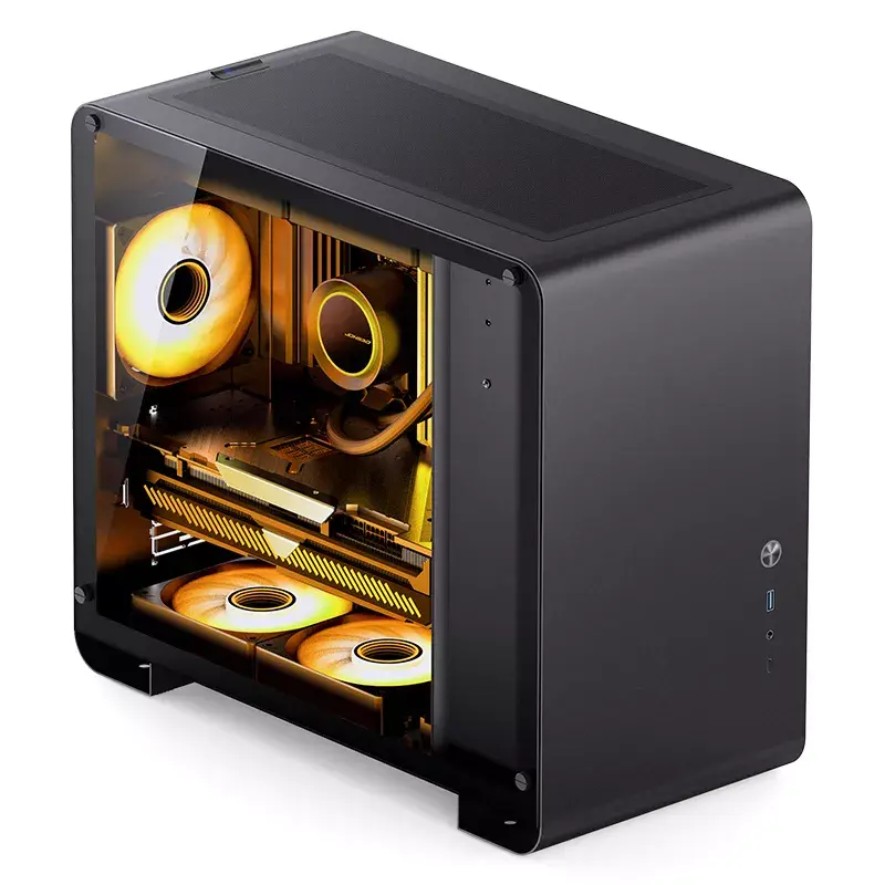 PC korpusas Jonsbo U4 Mini Mini Tower juodas