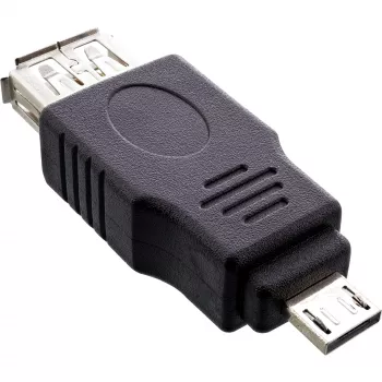 InLine Micro USB adapteris Micro-A kištukas į USB Type A lizdą 31600