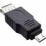InLine Micro USB adapteris Micro-A kištukas į USB Type A lizdą 31600