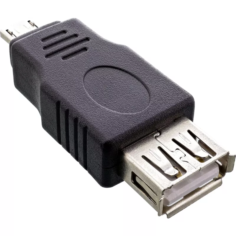 InLine Micro USB adapteris Micro-A kištukas į USB Type A lizdą 31600