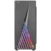 Aerocool DELTABKV1 ATX kompiuterio korpusas RGB priekis Pilnas šoninis langas 12cm ventiliatorius Juodas