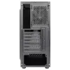 Aerocool DELTABKV1 ATX kompiuterio korpusas RGB priekis Pilnas šoninis langas 12cm ventiliatorius Juodas