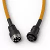 Susukamas USB laidas GLORIOUS GMMK Glorious Gold mechaninėms klaviatūroms, atjungiamas susuktas laidas, USB-A į USB-C