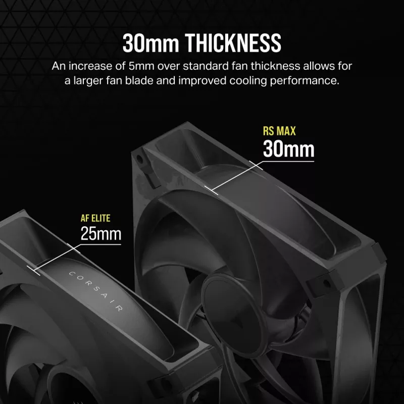 CORSAIR ventiliatorius RS140 MAX 140 mm, vienas