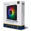 Aušintuvas orinis SilverStone Penetrator SST-AP120SKB-ARGB 12 cm 2000 RPM