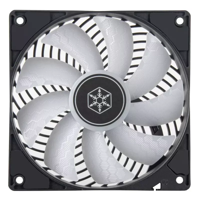 Aušintuvas orinis SilverStone Penetrator SST-AP120SKB-ARGB 12 cm 2000 RPM