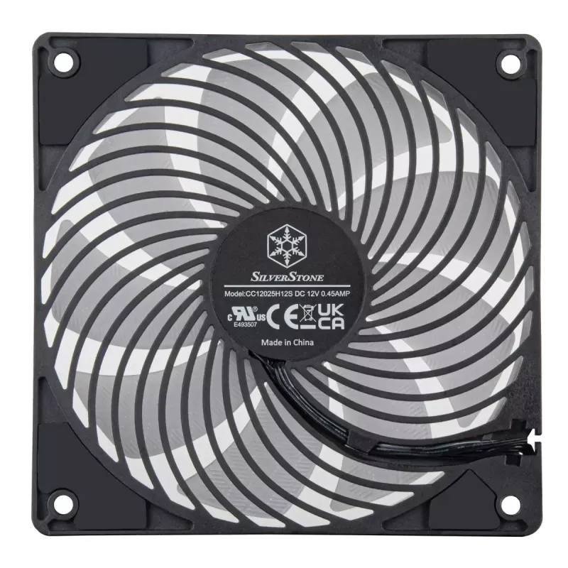 Aušintuvas orinis SilverStone Penetrator SST-AP120SKB-ARGB 12 cm 2000 RPM
