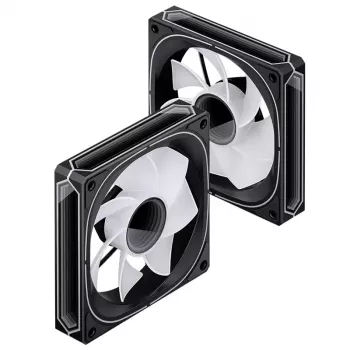 Kompiuterio ventiliatorius Jonsbo FR-505BR 12 cm juodas baltas 800-1800 RPM 47.2 CFM