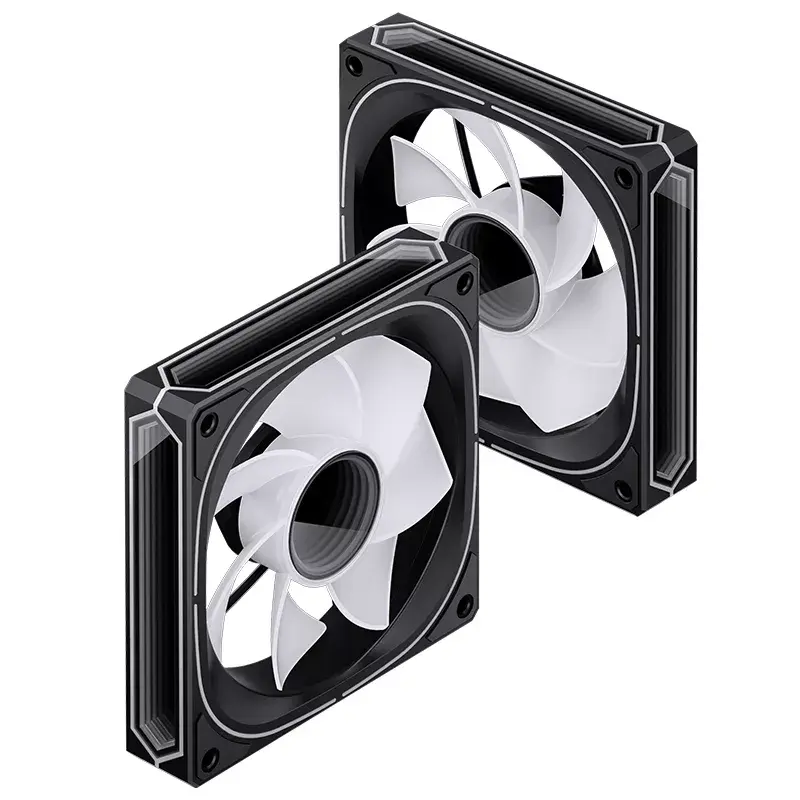 Kompiuterio ventiliatorius Jonsbo FR-505BR 12 cm juodas baltas 800-1800 RPM 47.2 CFM