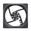 Kompiuterio ventiliatorius Jonsbo FR-505BR 12 cm juodas baltas 800-1800 RPM 47.2 CFM