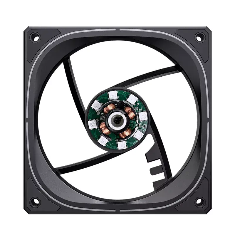Kompiuterio ventiliatorius Jonsbo FR-505BR 12 cm juodas baltas 800-1800 RPM 47.2 CFM
