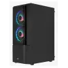 PC korpusas Aerocool Quantum Midi Tower juodas