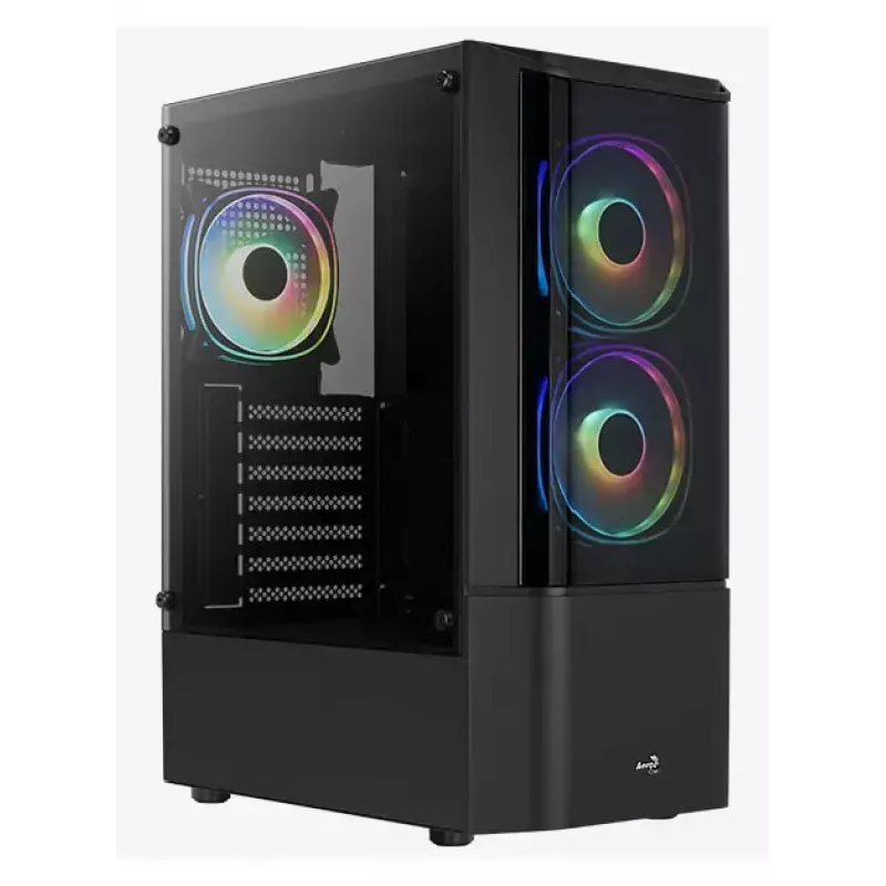PC korpusas Aerocool Quantum Midi Tower juodas