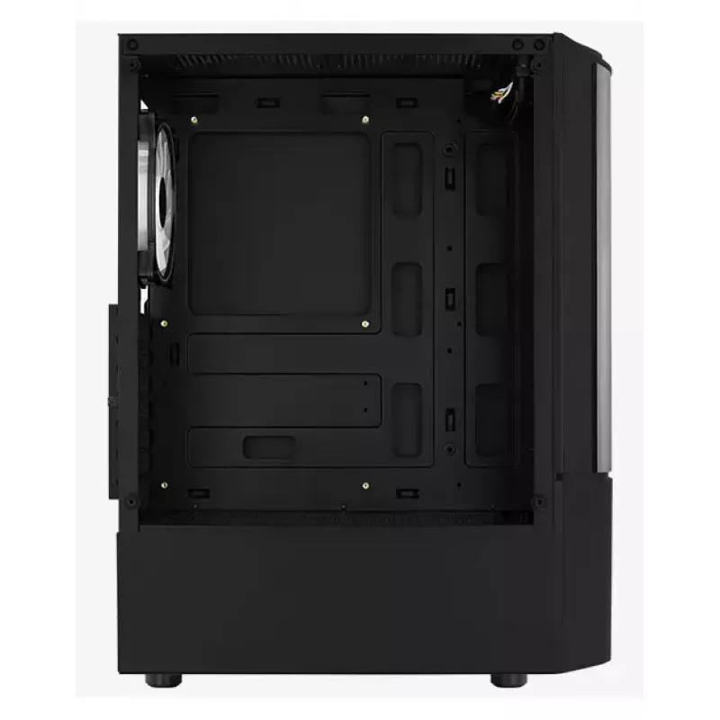 PC korpusas Aerocool Quantum Midi Tower juodas