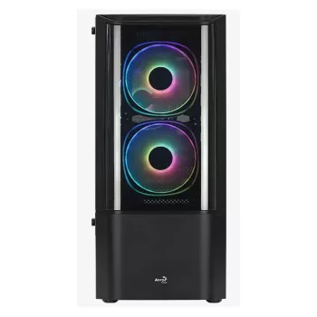 PC korpusas Aerocool Quantum Midi Tower juodas