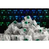 Glorious Gaming Gateron Green jungikliai – tylūs linijiniai, žali, 120 vnt.