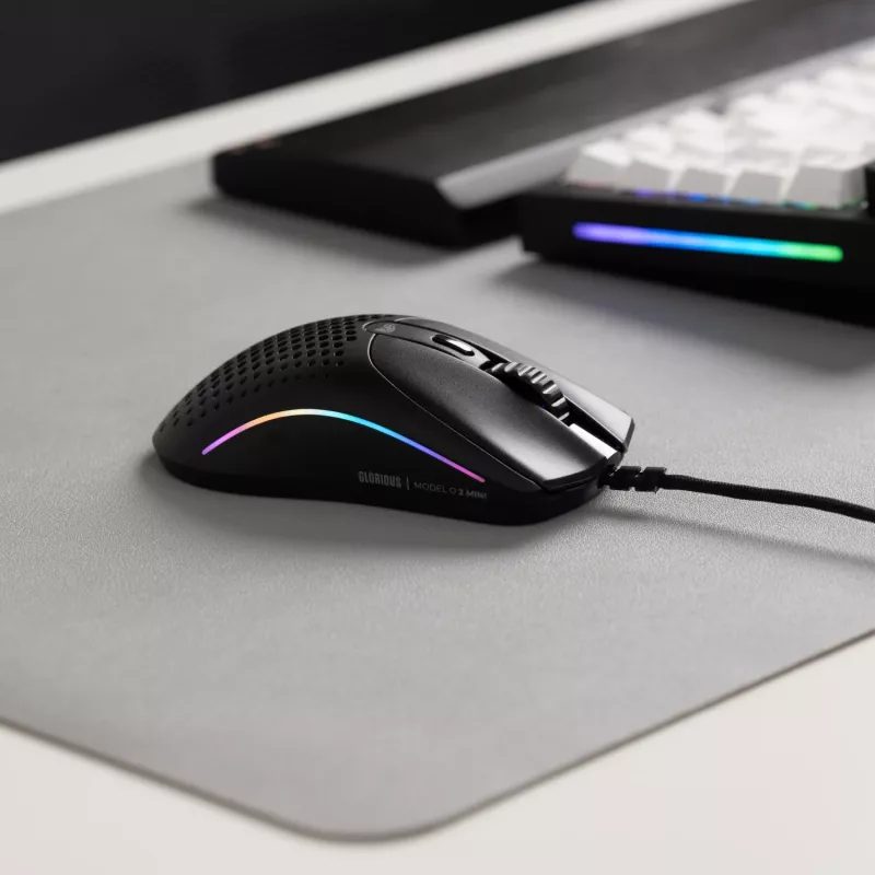 Pelėdas Glorious Gaming Model O 2 Mini Gaming Mouse RGB Juodas