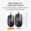 Pelėdas Glorious Gaming Model O 2 Mini Gaming Mouse RGB Juodas