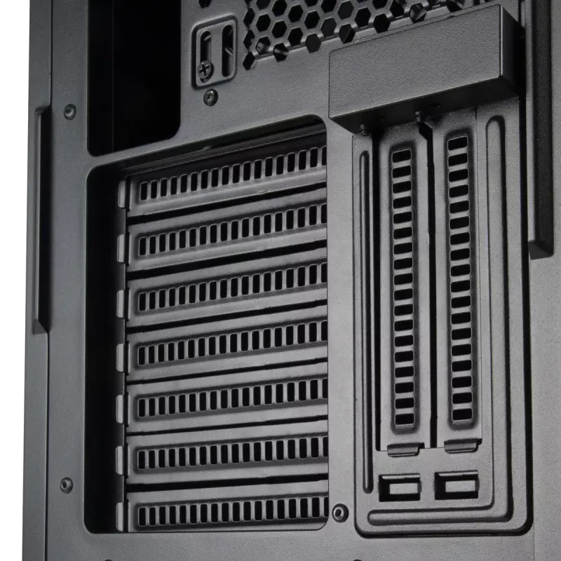 PC korpusas Silverstone SETA H1 Midi Tower juodas