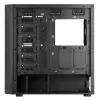 PC korpusas Silverstone SETA H1 Midi Tower juodas