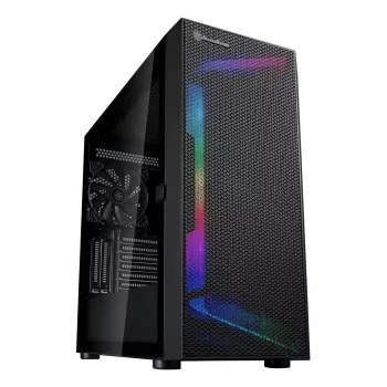 PC korpusas Silverstone SETA H1 Midi Tower juodas