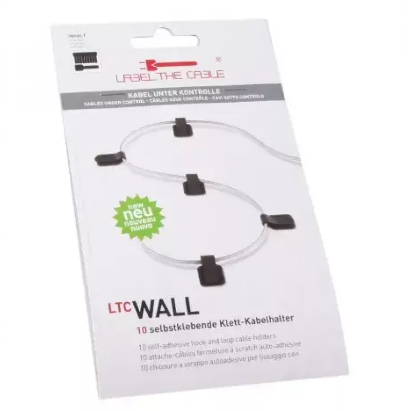 Kabelio raištis Label-the-cable LTC 3110 juodas 90 mm (10 vnt.)