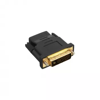 InLine HDMI į DVI adapteris moteriškas / vyriškas, auksuota kontaktai, 4K2K