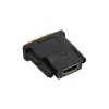 InLine HDMI į DVI adapteris moteriškas / vyriškas, auksuota kontaktai, 4K2K