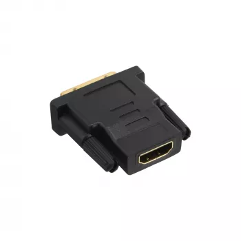 InLine HDMI į DVI adapteris moteriškas / vyriškas, auksuota kontaktai, 4K2K