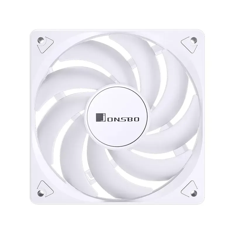Ventiliatorius Jonsbo CR-3000 ARGB White 12 cm 600-1500 RPM hidraulinis