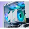 Ventiliatorius Jonsbo CR-3000 ARGB White 12 cm 600-1500 RPM hidraulinis