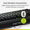 Mechaninė žaidimų klaviatūra GLORIOUS GMMK 3 PRO HE 75% belaidė RF + Bluetooth, RGB, US QWERTY, juoda