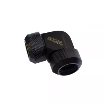 Alphacool 17444 Žalvarinis Juodas 34mm Aušinimo Sistemos Jungtis